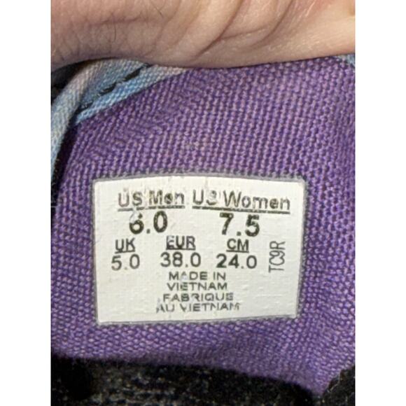 Vans Womens Classic Size 7.5 Shoes Blue Black Galaxy Space Skateboard Sneakers - Picture 10 of 10